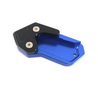 Motorbike Side Stand Pad For AK550 AK 550 2017 2019 Motorcycle CNC Kickstand Foot Side Stand Extension Pad Support Plate Anti-Sinking(Blue)