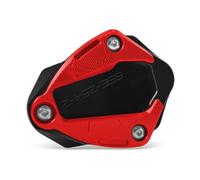Motorbike Side Stand Pad For CBR1000RRR SP CBR1000 RR-R For Fireblade 2020-2025 2024 2023 Side Stand Extension Bracket Enlarged Plate Foot Anti-Sinking(Red)