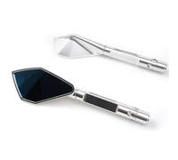 Motorbike Side Wing Mirror Aluminum Motorcycle Rear View Mirror Blue Glass Side Mirror Universal For Benelli For TNT 125 150 TRE 1130K TRK 502X 251 Torado 125(5)