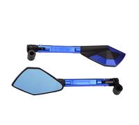 Motorbike Side Wing Mirror Motorcycle Rear View Mirror Side Mirrors For Yamaha For MT09 For MT-09 For MT 09 2014-2021 2020 2019 2018 2017(Blue)