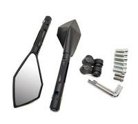 Motorbike Side Wing Mirror Universal Motorcycle Mirrors Blue Glass CNC Rearview Side Mirror For Ya&ma&ha For XJR1300 XJ6 For V-max MT-01 MT-03 TDM900 FZ1(1)