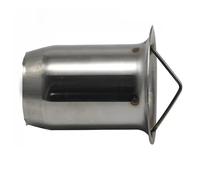 Motorbike Silencer Muffler Exhaust Pipe 1pack accessory 50.8mm 60mm Motorbike Universal Front Catalyst DB Killer Removable Silencer for Motorcycle Exhaust Muffler