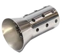 Motorbike Silencer Muffler Exhaust Pipe 1x Piece DB Pipe Universal 51Mm Exhaust Motorcycle Killer Removable Muffler Silencer Sound Reducer For Noise JP-5201