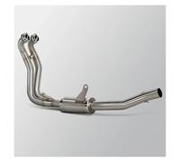 Motorbike Silencer Muffler Exhaust Pipe Motorcycle Accessories 1x Piece Escape Manifold Modify 51MM Exhaust Front Link Tube muffler Kit For RS457 2024-2025
