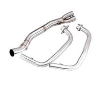 Motorbike Silencer Muffler Exhaust Pipe Motorcycle Accessories 1x Piece Front section tube tail exhaust pipe setcomplete for YZF MT03 R25 R3 2015-2024