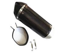 Motorbike Silencer Muffler Exhaust Pipe Motorcycle Accessories 1x Piece Sliding short Exhaust Pipe Muffler Escape Moto for Z1000 R1 GSR750 R6 CBR600 51mm