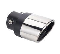 Motorbike Silencer Muffler Exhaust Pipe Motorcycle Accessories Outer Diameter 63Mm, Inner Diameter 61Mm General Tail Throat Exhaust Pipe for most vehicle models