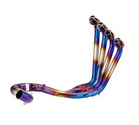 Motorbike Silencer Muffler Exhaust Pipe Slip-On Motorcycle Accessories Exhaust Front Link Pipe Escape Moto Full Moveable Connect For CBR 650R 650 CBR650F CBR650 CB650F