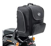 Motorbike Sissy Bar Bag/Rear Bag Craftride TM4 39-49L black