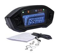 Motorbike speed fuel meter rpm display Digital 13000 Tachometer For Motorcycle 2-4 Cylinders 7 Colors Backlight Speed Meter Tacho Gauge Odometer