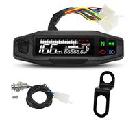 Motorbike speed fuel meter rpm display Moto Dashboard Digital Motorcycle For Russian KR200 Speed Gauge Odo-meter Tacho Accessories 8-16V