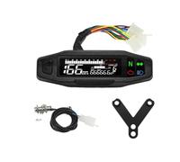 Motorbike speed fuel meter rpm display Universal Motorcycle Digital Motor Meter Tachometer Odometer Instrument Sensor Speed Gauge Tacho