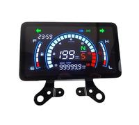 Motorbike Speedometer Odometer Digital Speedometer Odometer Dashboard Suitable Motorcycle Instrument Cluster LED Tachometer For N0HF 150 12V Meter Gauges Spee