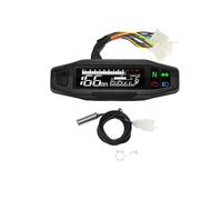 Motorbike Speedometer Odometer Universal Digital Motorcycle Speedometer Meter Digital Tachometer Odometer Instrument Sensor Speed Gauge Tacho Meter