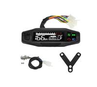 Motorbike Speedometer Universal Digital Motorcycle Speedometer Moto Meter Digital Tachometer Odometer Instrument Sensor Speed Gauge Tacho RPM Meter