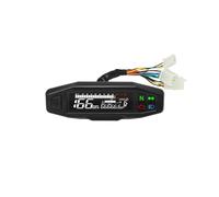 Motorbike Speedometer Universal Digital Motorcycle Speedometer Moto Meter Digital Tachometer Odometer Instrument Sensor Speed Gauge Tacho RPM Meter