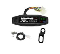 Motorbike Speedometer Universal Digital Motorcycle Speedometer Moto Meter Digital Tachometer Odometer Instrument Sensor Speed Gauge Tacho RPM Meter