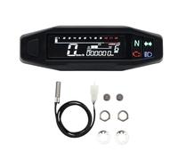 Motorbike Speedometer Universal Moto RPM Tachometer Speedometer Speed Gauge Tacho Meter Digital Odometer Instrument Sensor Set For Motorcycle