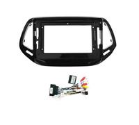 Motorbike Spoilers 10.1Inch Car Radio Fascias Android GPS MP5 Stereo Player 2Din Head Unit Panel Dash Frame Installation Tri For JEEP For Compass 2017(10.1INCH AN CANBUS)