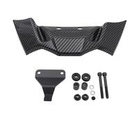 Motorbike Spoilers For BMW For S1000R For M1000R 2023 2024 Wing Downforce Front Spoiler Naked Aerodynamic Winglet Motorcycle Fairing Winglet(Dark Grey)