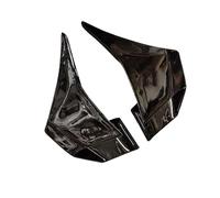 Motorbike Spoilers For Kawasaki For Ninja 400 Motorcycles Winglet Aerodynamic Wing Kit Spoilers Fixed Wings Motorcycle Winglets(Bright Black)