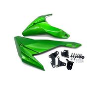 Motorbike Spoilers For Kawasaki For Z400 For Z500 2018-2023 Motorcycle Belly Pan Lower Engine Spoiler Fairing Panel Frame Protection Cover Motorcycle Winglet(GREEN)
