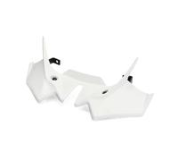 Motorbike Spoilers For Kawasaki For Z650 2021-2025 Motorcycle Front Spoiler Fairing Winglet Aerodynamic Wing Aerodynamic Winglets(White)