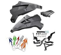 Motorbike Spoilers For KAWASAKI For Z900 For Z 900 2017-2023 Motorcycle Belly Pan Engine Spoiler Lower Fairings Body Frame Panel Protector Motorcycle Winglet(2020-2023 CNL)