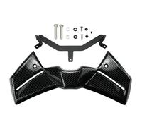 Motorbike Spoilers For MT09 For M-09 For Mt09 2024 2025 Motorcycle Accessories Wing Fairing Front Aerodynamic Spoiler Winglet Dynamic Motorcycle Winglet(Carbon fiber pattern)