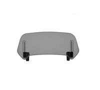 Motorbike Spoilers For Z750 For Z800 For Versys 650 1000 For Gen 1 For KLR 650 Universal Motorcycle Windshield Adjustable Windscreen Spoiler Deflector Motorcycle Spoiler(Small-Smoke)