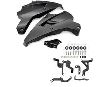 Motorbike Spoilers Motorcycle Accessories Belly Pan Engine Spoiler Lower Fairing Cowling Cover Body Frame Panel For Kawasaki For Z900 2017-2019 Motorcycle Winglet(Black)