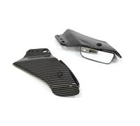 Motorbike Spoilers Motorcycle Adjustable Side Wing Spoiler Fairing With Rear View Mirror For 250SR 450 SR For 450SR 250SR Motorcycle Winglet(Bright wings mirror)