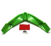 Motorbike Spoilers Motorcycle Front Fairing Pneumatic Winglets Tip Wing Protector Shell Cover For Kawasaki For Versys650 For Versys 650 For KLE650 2015-2020 Aerodynamic wing spoiler(GREEN)