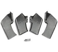 Motorbike Spoilers Motorcycle Sport Downforce Naked Side Spoiler For DUCATI For Streetfighter V2/S For V4 /S/SP 2020-2023 Aerodynamic Wing Deflector Motorcycle Fairing Winglet(Carbon Fiber Look)