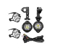 Motorbike Spotlights Motorcycle Headlight For BMW For GS 1200 1250 F800GS R1100GS F700GS Black With Relay Wiring Harness LED Auxiliary Headlight + Mounting Kit Headlights(1 set)