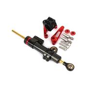 Motorbike Stabilizer Bracket CNC Motorcycle Steering Damper Stabilizer Bracket For Ducati Supersport 939 SuperSport 950 2018-2025 Buffer Mounting Support Kit Steering Dampers(Set 9)