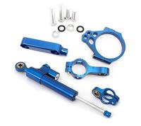 Motorbike Stabilizer Bracket CNC Motorcycle Steering Damper Stabilizer Bracket For Kawasaki For VERSYS 650 2015-2020 Buffer Mounting Support Kit Steering Dampers(Set 16)