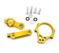 Motorbike Stabilizer Bracket CNC Motorcycle Steering Damper Stabilizer Bracket For Kawasaki For VERSYS 650 2015-2020 Buffer Mounting Support Kit Steering Dampers(Set 9)