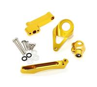 Motorbike Stabilizer Bracket CNC Motorcycle Steering Damper Stabilizer Bracket For Suzuki GSX1300R For HAYABUSA 1300 1998-2019 Buffer Mounting Support Kit Steering Dampers(SET 10)
