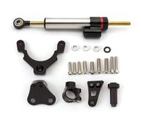 Motorbike Stabilizer Bracket Motorcycle CNC Steering Damper Stabilizer Buffer Control Bar With For Kawasaki For Z900 Z 900 2017-2022 Mounting Bracket Kit Set Steering Dampers(SET 6)