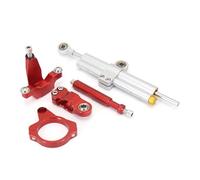 Motorbike Stabilizer Bracket Motorcycle Cnc Steering Damper Stabilizer Mounting Bracket For YZF R7 2021 2022 2023 Adjustable Buffer Absorber Control Steering Dampers(Set 20)