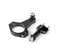 Motorbike Stabilizer Bracket Steering Damper Stabilizer For Bonneville T100 T120 Motorcycle Linear Reversed Safety Adjustable Control CNC Aluminum Steering Dampers(SET 4)