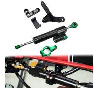 Motorbike Stabilizer Steering Damper Mounting Bracket Support Kit For H-ONDA ST125 DAX125 Motorcycle Accessories(Green)