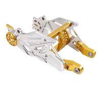 Motorbike Stand Fit For Monkey M3 M5 M6 Niu N1S Modify 5th-Generation Lotus Swing Arm Thicken Aegis Rear Fork CNC Aluminum Stand Bobbins(M3 Black gold)