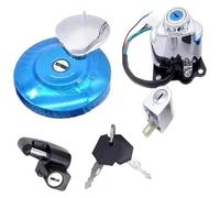 Motorbike Starter Key For Yamaha For Virago XV125 1990-2010 Key Lock Kit Motorcycle Ignition Switch Fuel Gas Tank Cover Parts