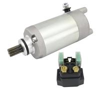 Motorbike Starter Motor For Bear For Tracker 250 2WD YFM250 1999-2004 4XE-81890-00-00 4XE-81800-00-00 18754 SM-7255 410-54016 Starter And Relay