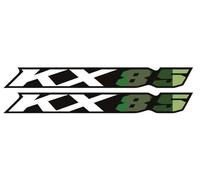 Motorbike Sticker 3D Motorcycl Stickers Reflection Swing Arm Chain Drive Decals for Kawasaki KX85 KX 85 2001-2018 2019 2020 2021 2022 Decorate Accessories(Army Green)