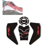 Motorbike Sticker Motorcycle Fuel Tank Pad Protection Sticker Decal Accessories for H&ONDA CRF1000L for Africa Twin 2016-2019 2018 2017(Black- Silver)