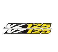 Motorbike Sticker Motorcycle Swing Decorate Decal Reflection Stickers for Y&AMAHA YZ125 YZ125X YZ 125 125X 1974-2018 2019 2020 2021 2022 Accessorie(Yellow)