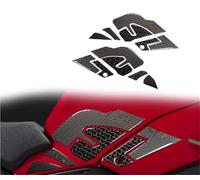Motorbike Sticker Side Tank Pad Anti Scratch Decal TankPad for Ducati Panigale V4 2022 2023 2024 3D Motorcycle Resin Sticker